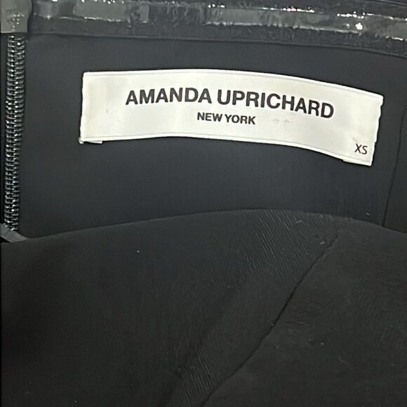 AMANDA UPRICHARD Puzzle Strapless Midi Dress - Picture 6 of 6